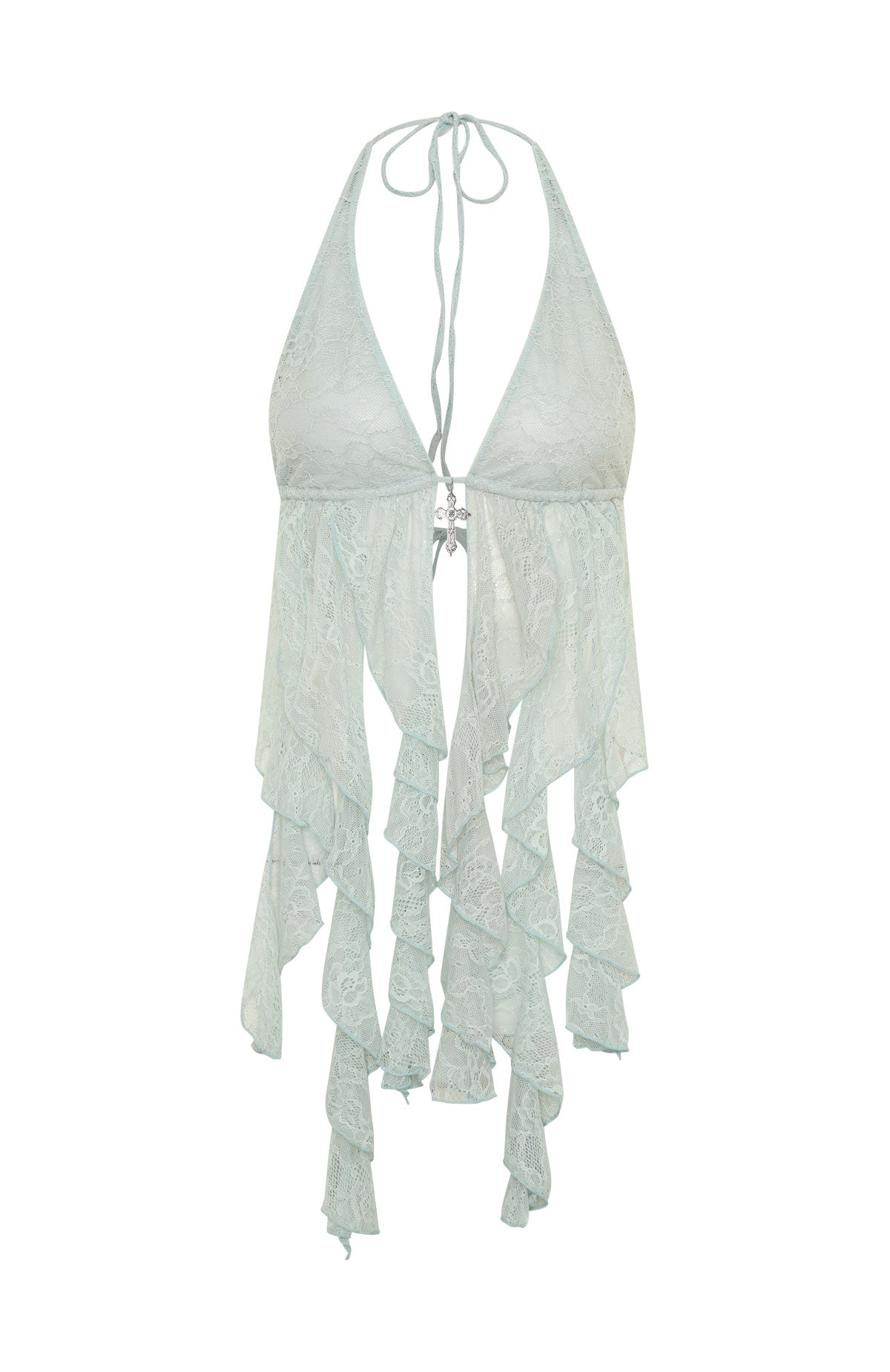Bright Lights Halter Top Mist