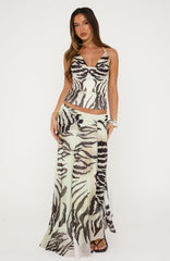 Untie Me Midi Skirt Savannah