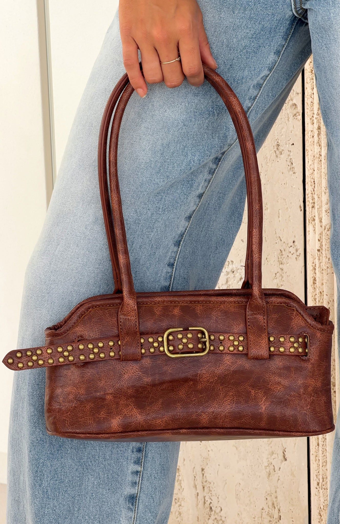 Christie Shoulder Bag Vintage Chocolate
