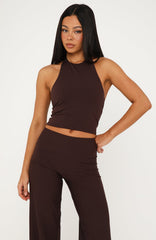 Session Active Tank Dark Chocolate