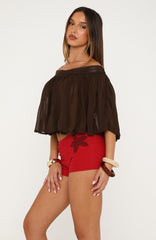 Dance Into Night Top Chocolate