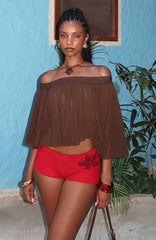 Dance Into Night Top Chocolate