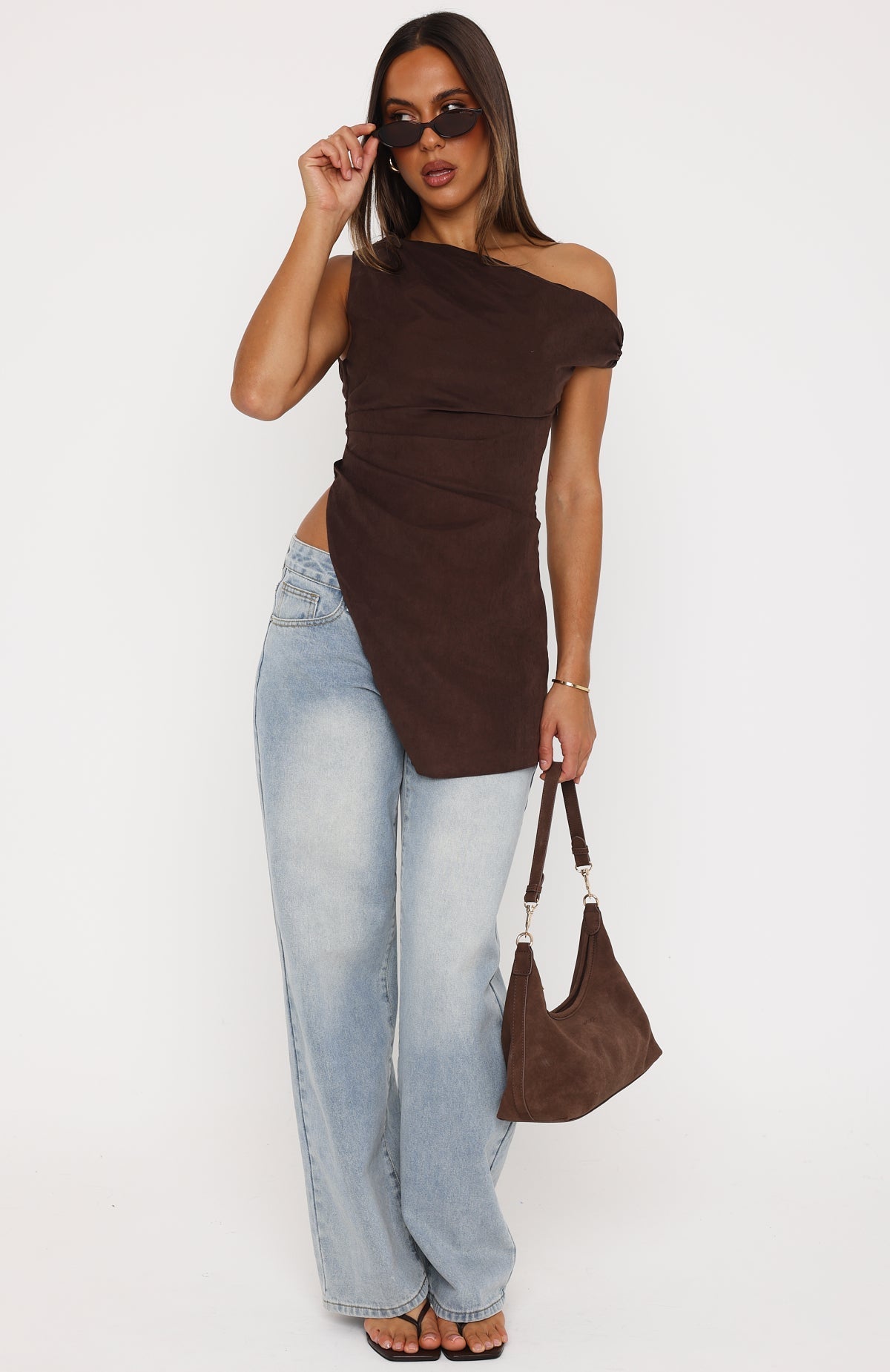 Darling Dreamscape Top Chocolate