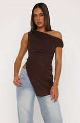 Darling Dreamscape Top Chocolate