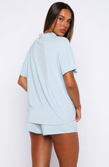Dreamscape Pyjama Set Dusty Blue