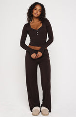Dreamy Pyjama Pants Chocolate