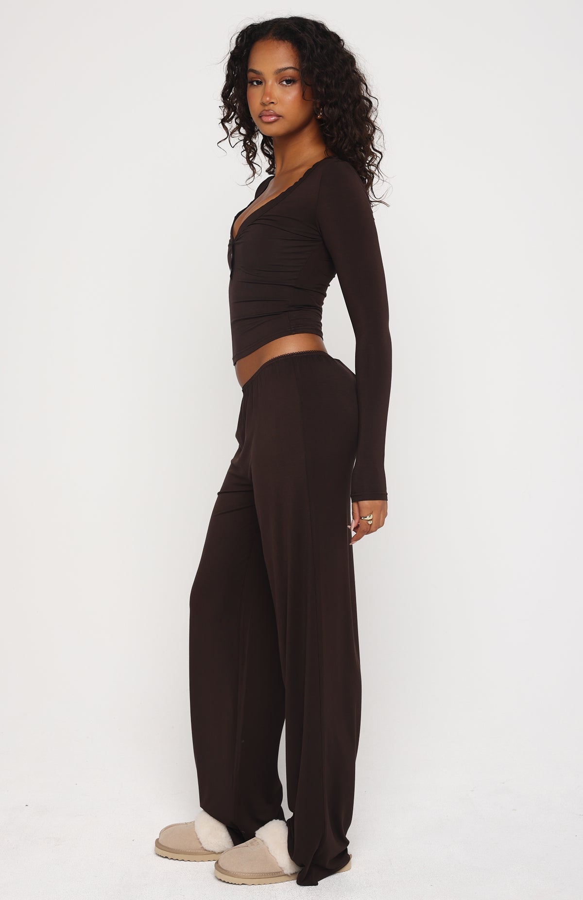Dreamy Pyjama Pants Chocolate