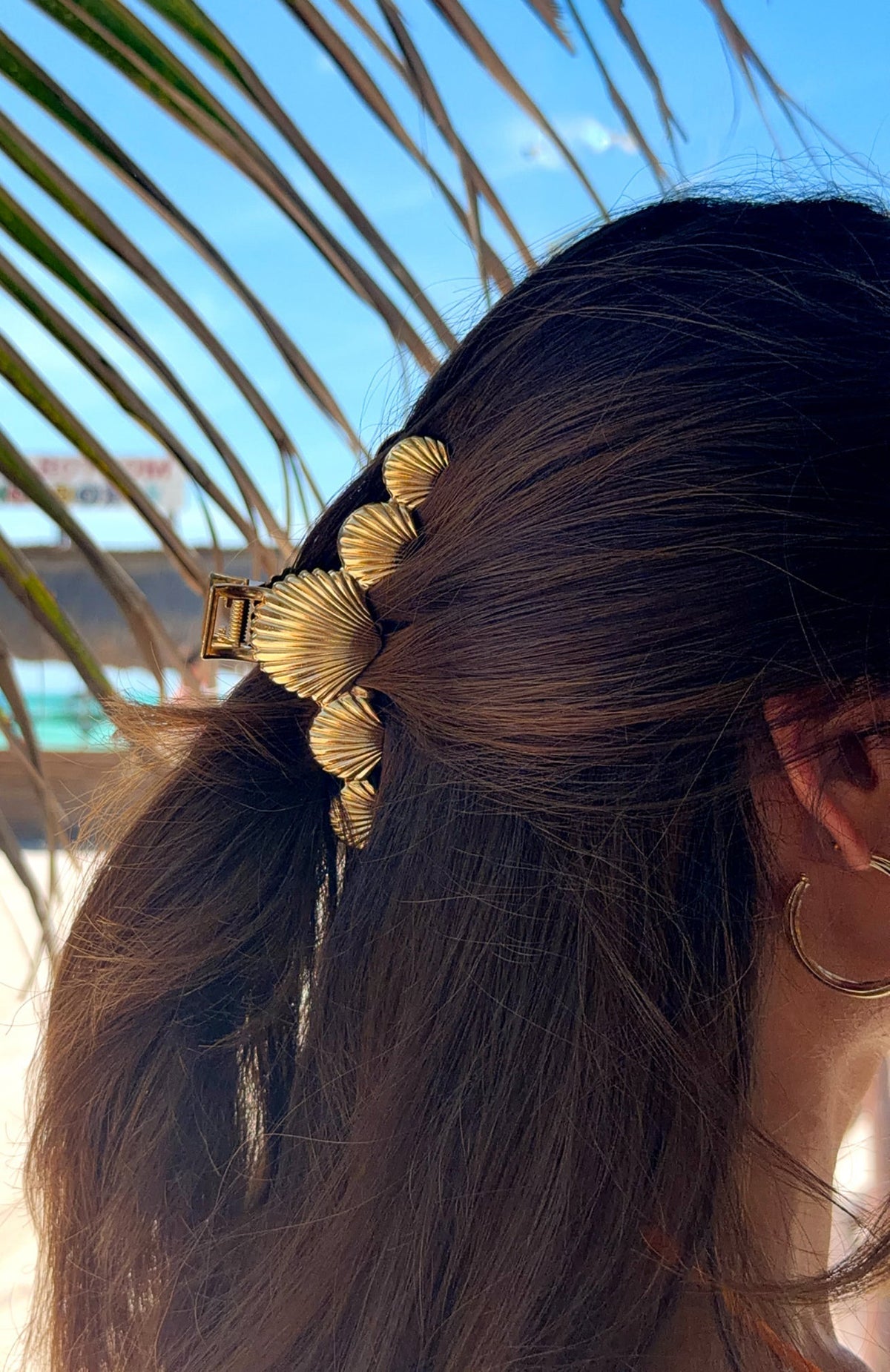Ebba Hair Clip Gold