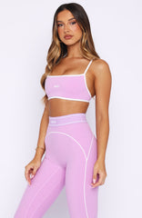 Elite Sports Bra Orchid/White