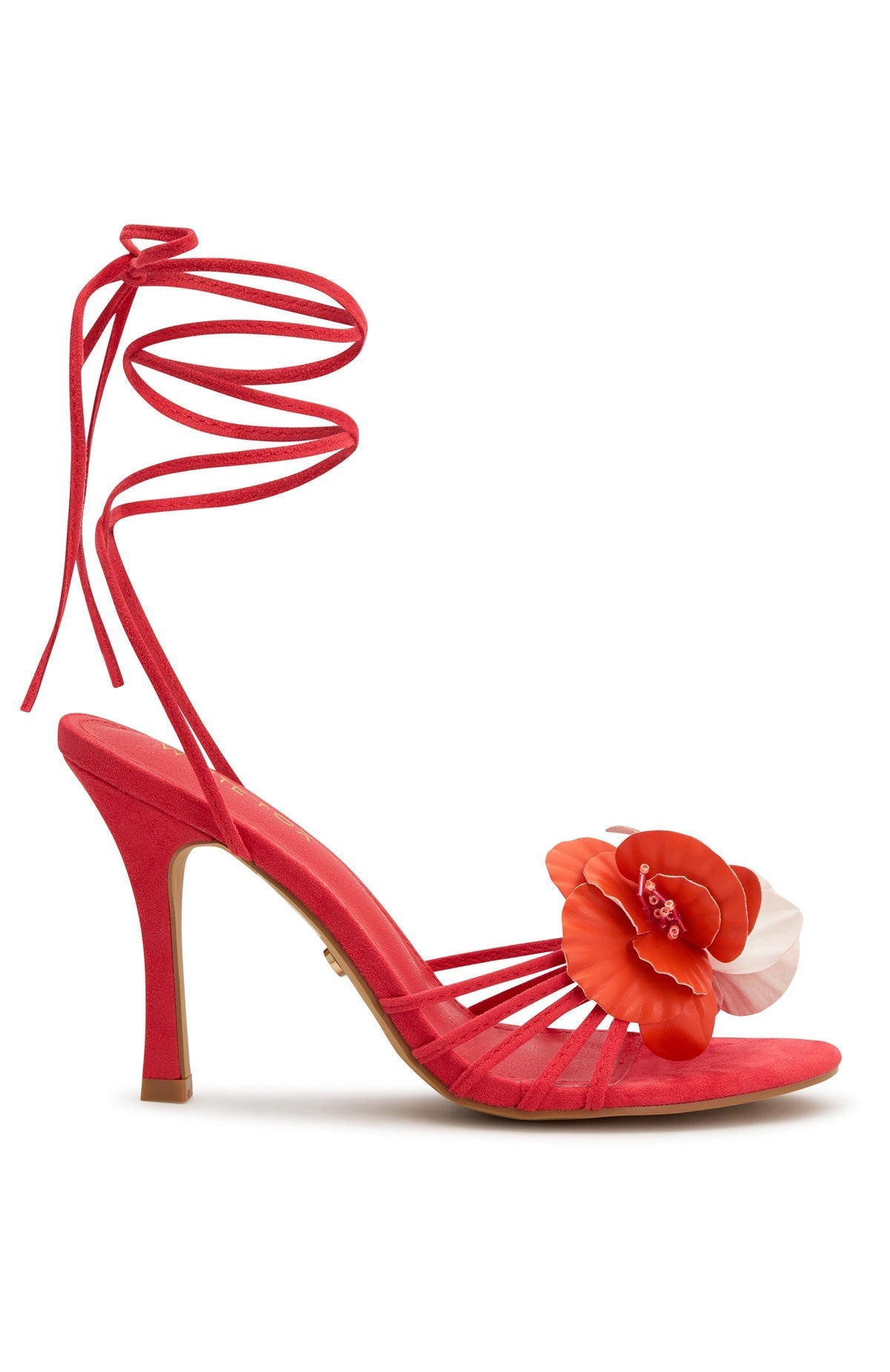 Erina Wrap Heels Raspberry