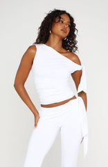 Fade Away With Me Top White