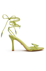 Fritz Wrap Heels Lime PU
