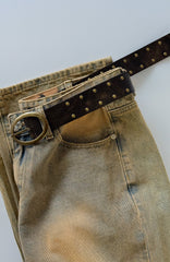 Gelina Belt Vintage Gold/Black