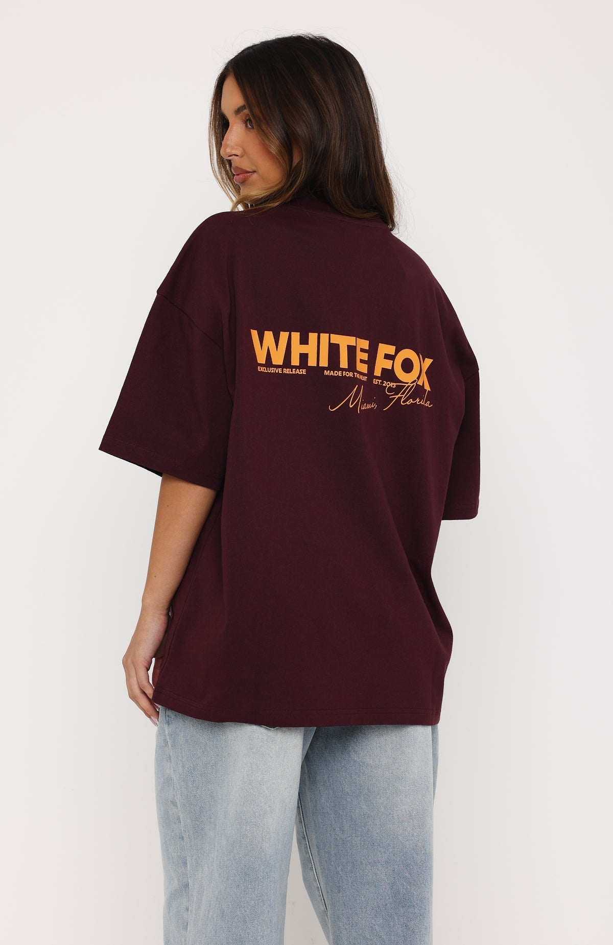 Give It Time Oversized Tee Plum