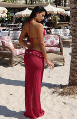 Have My Attention Maxi Dress Berry