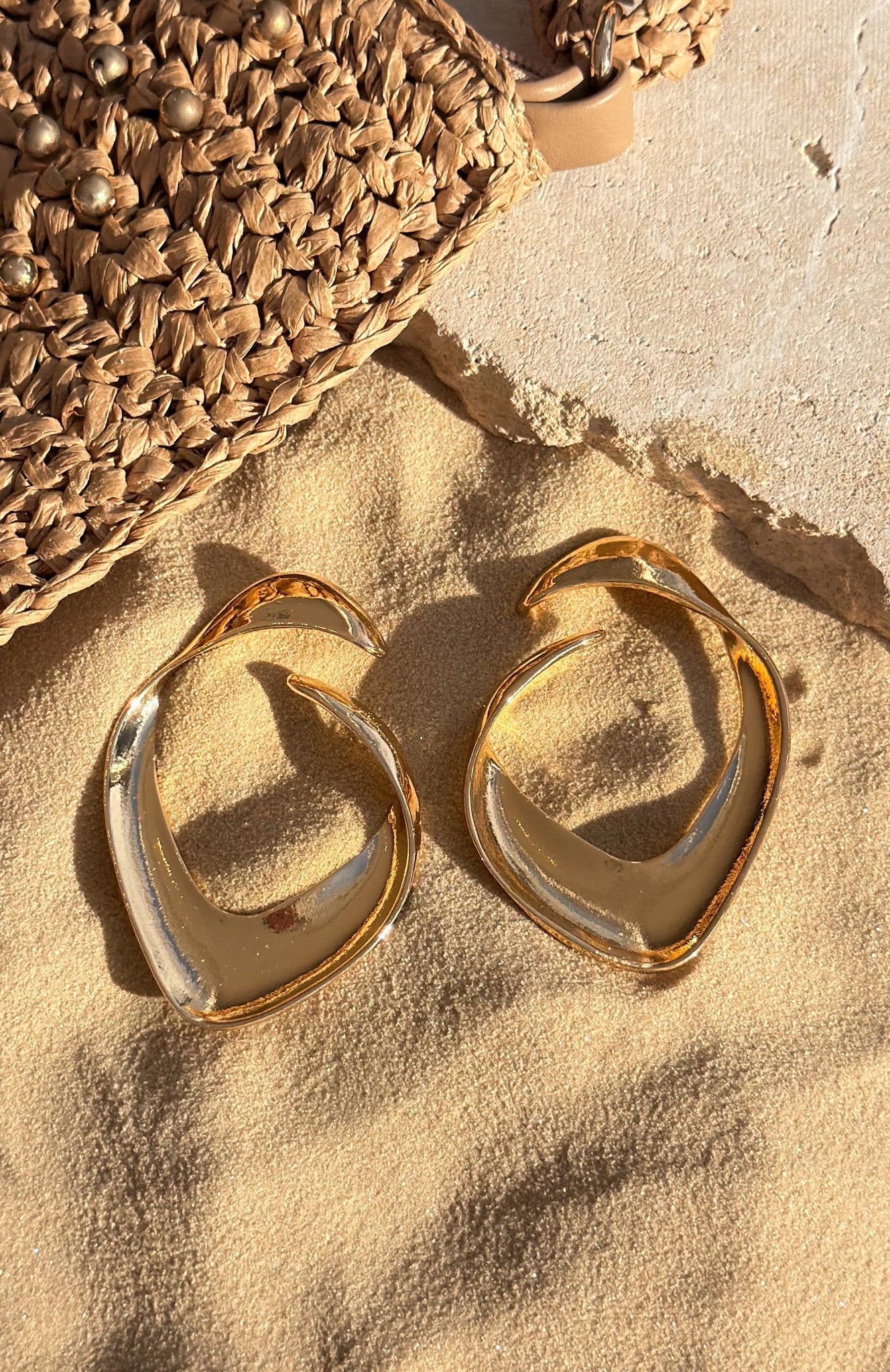 Jackson Earrings Gold