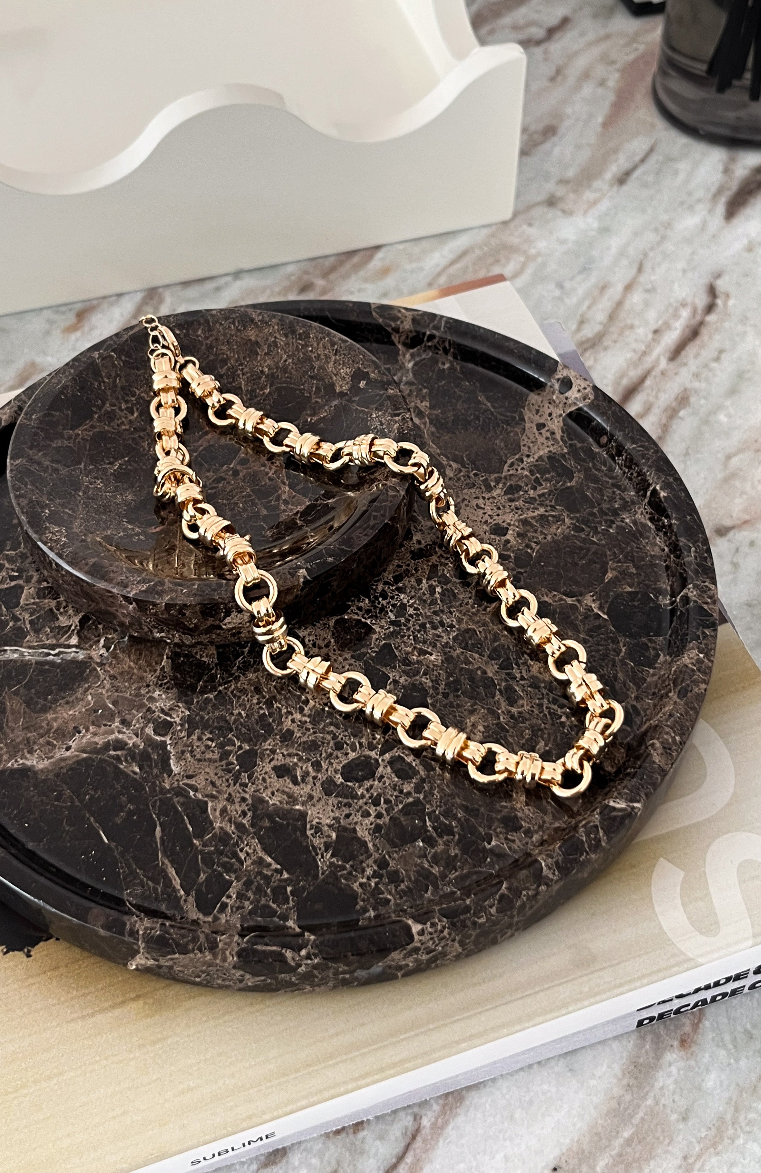 Joey Necklace Gold