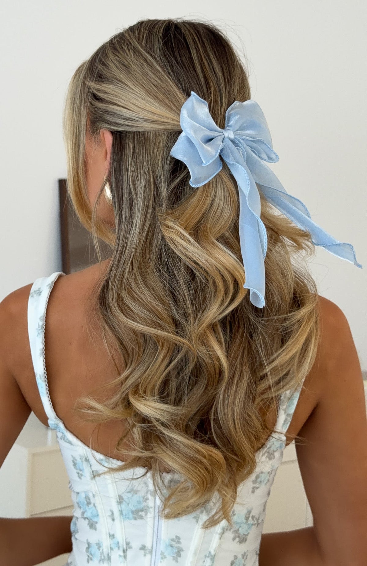 Karin Hair Clip Light Blue