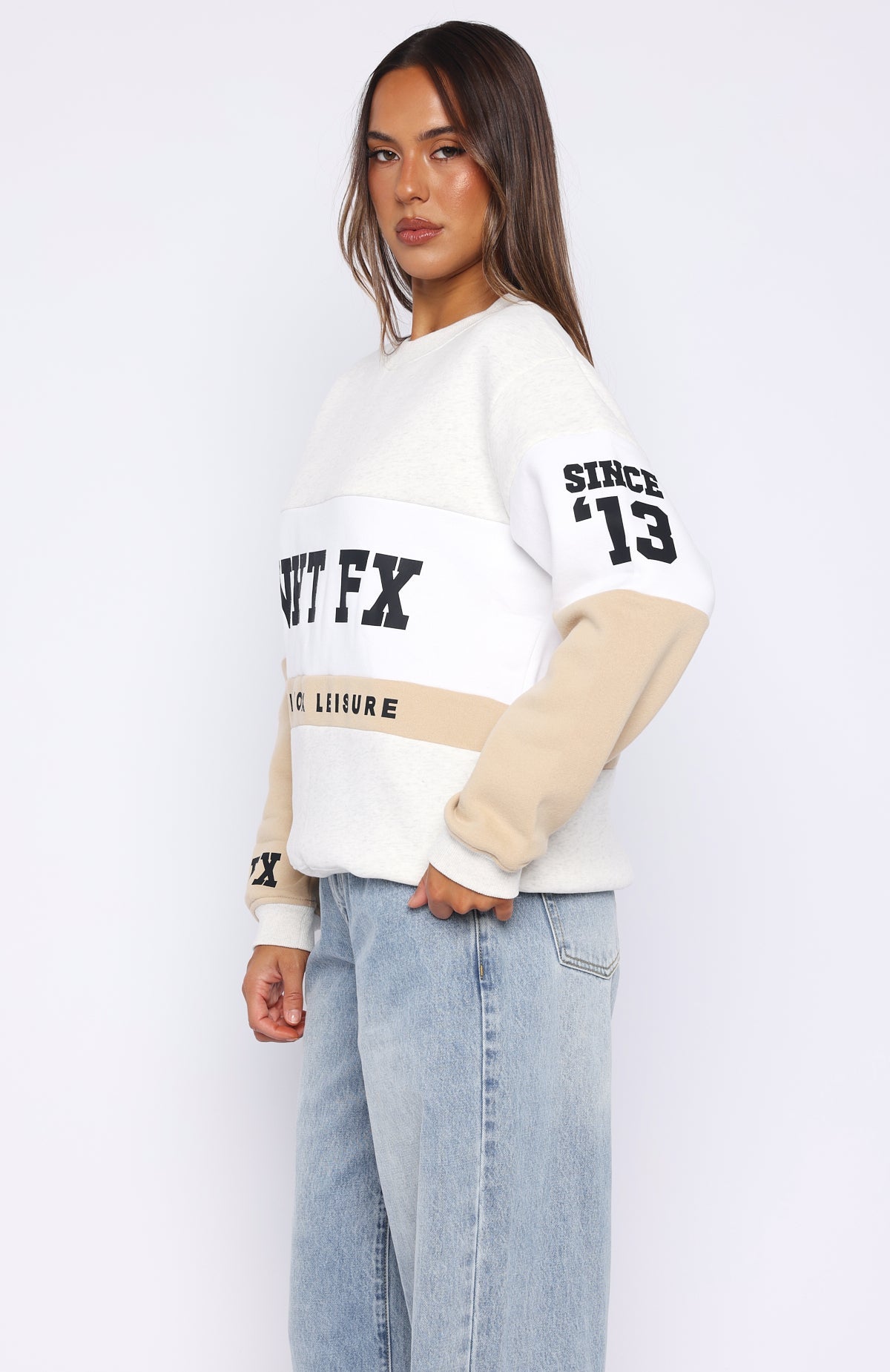 Latest And Greatest Oversized Sweater Neutral