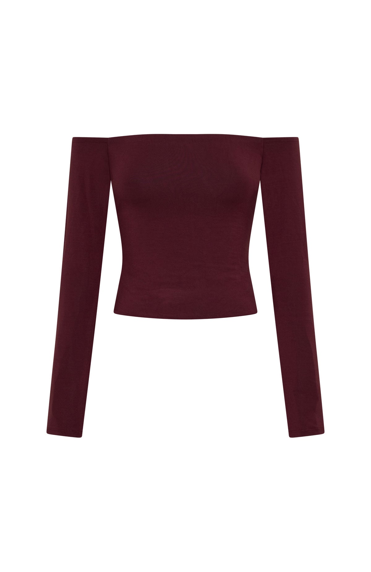 Mad For You Long Sleeve Top Merlot