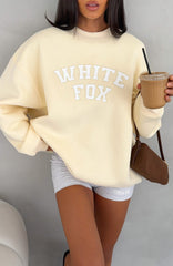 Major Upgrade Oversized Drop Shoulder Sweater Butter