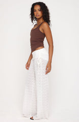 Make Me Live Pants White