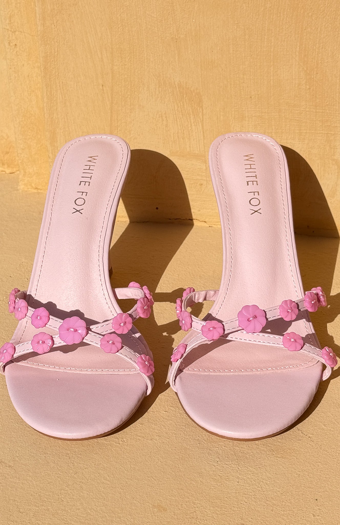 Marlo Mules Baby Pink