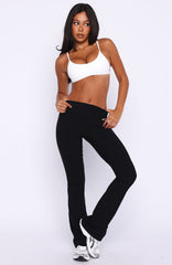 Mode Flare Leggings Black