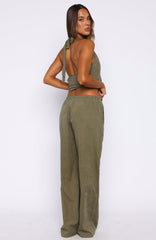 Take A Stance Pants Olive