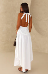 Never Yours Maxi Dress White