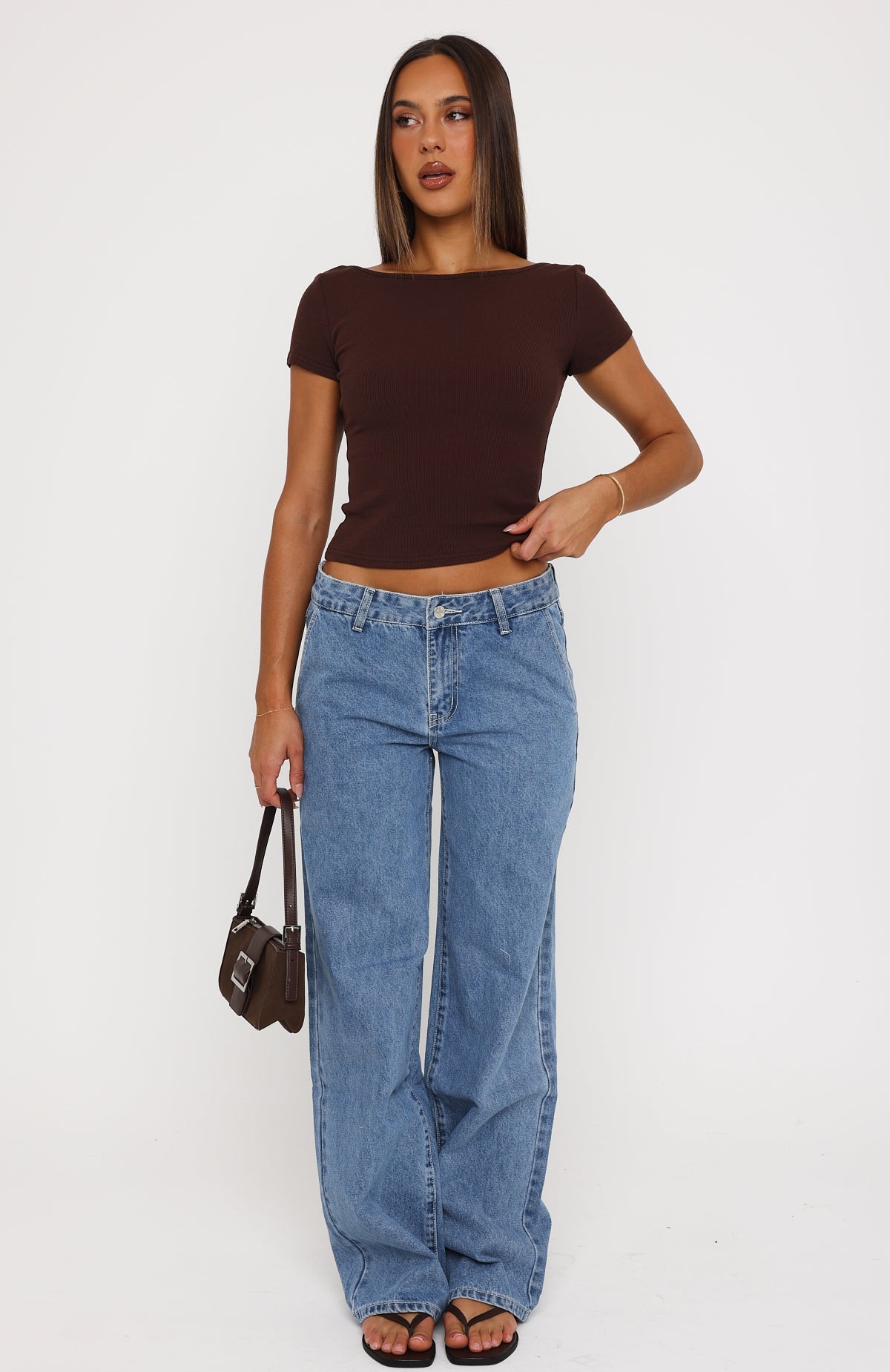 Not Like The Rest Short Sleeve Top Chocolate