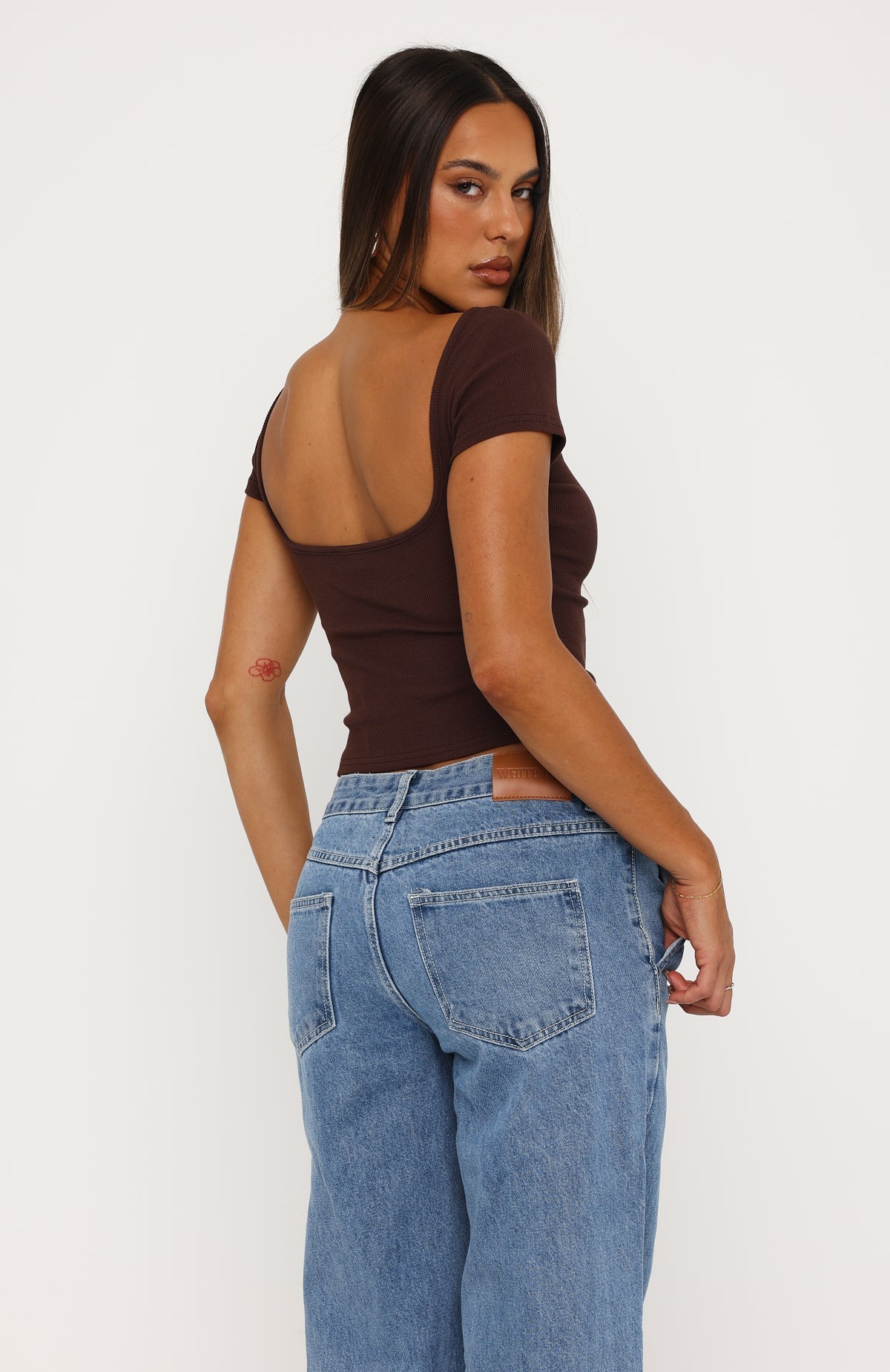 Not Like The Rest Short Sleeve Top Chocolate