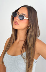 Oasis Sunglasses Gold/Black