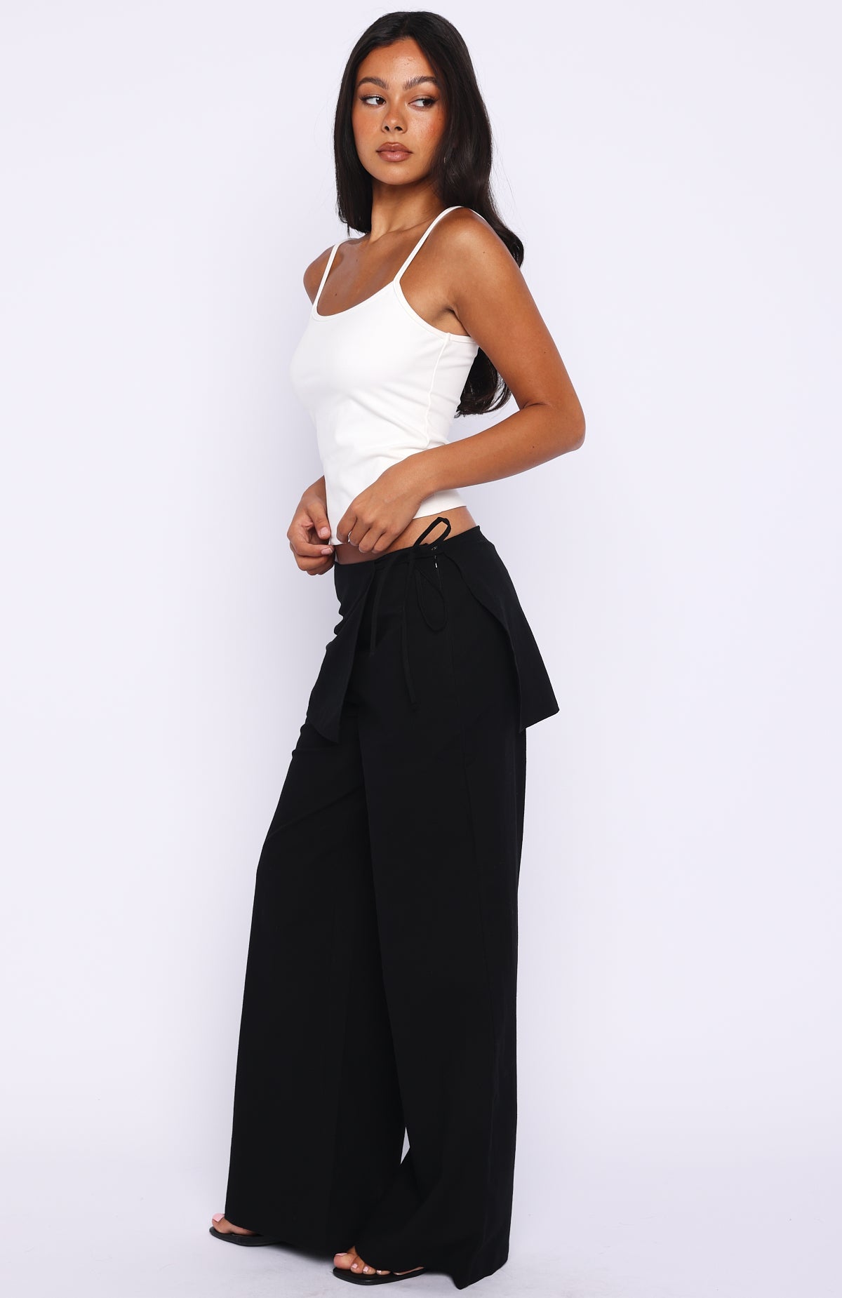 Off Beat Pants Black