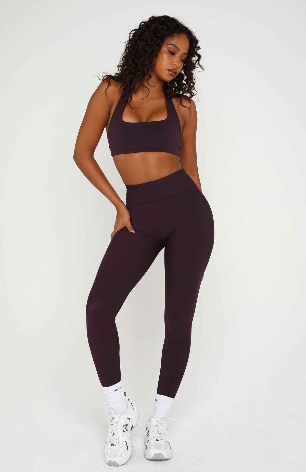 Physical Sports Bra Midnight Plum