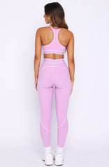 Precision Leggings Orchid/White