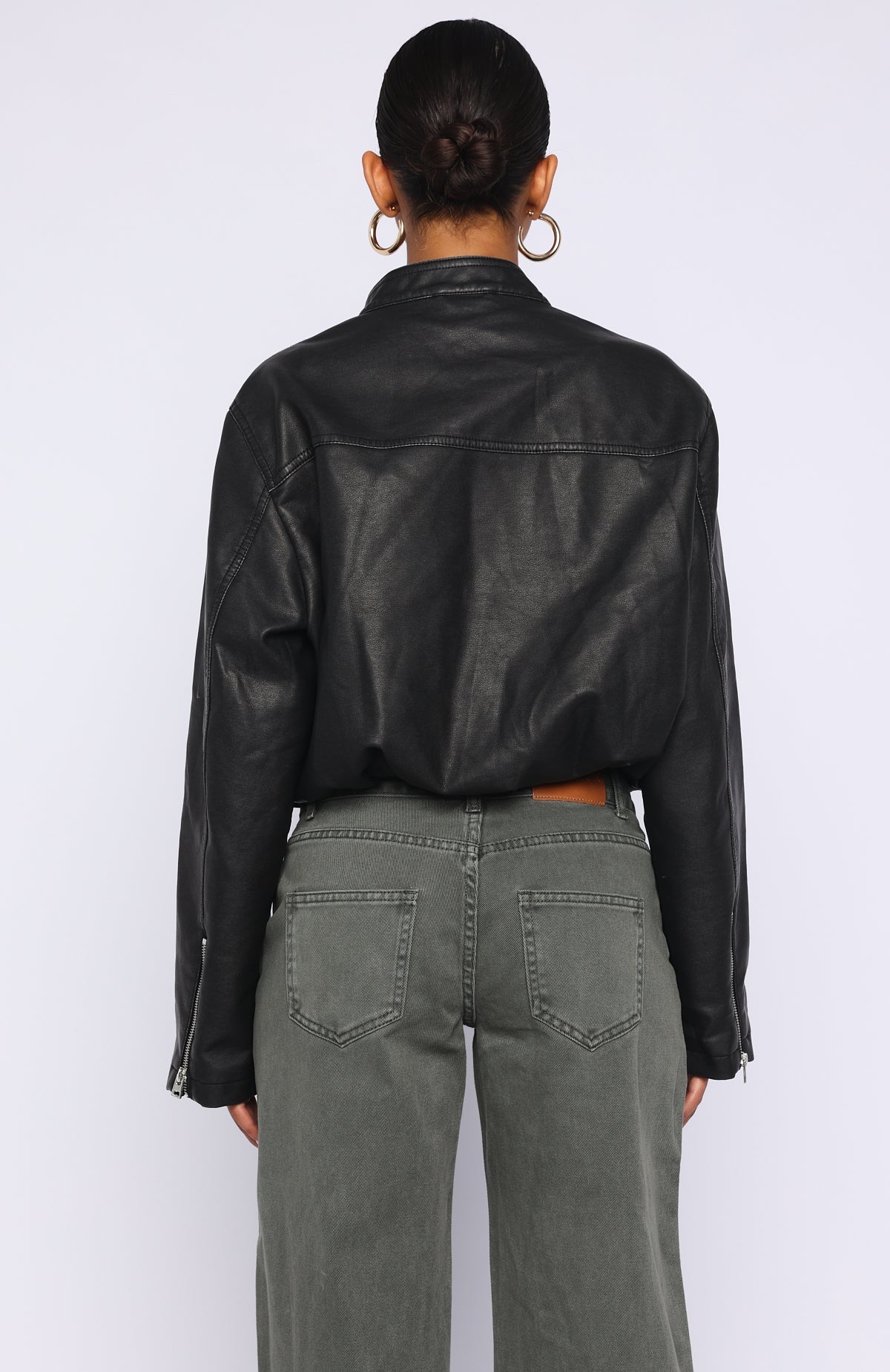 Put In Effort Jacket Black