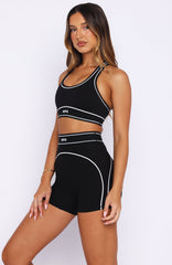 Adapt Bike Shorts Black/White