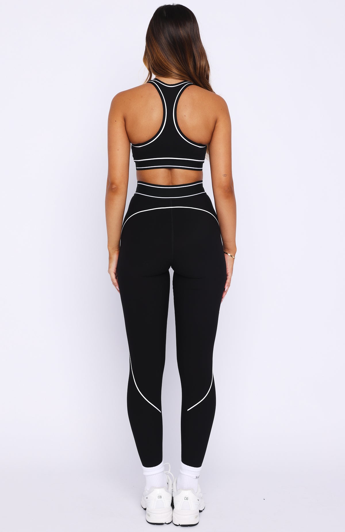 Precision Leggings Black/White