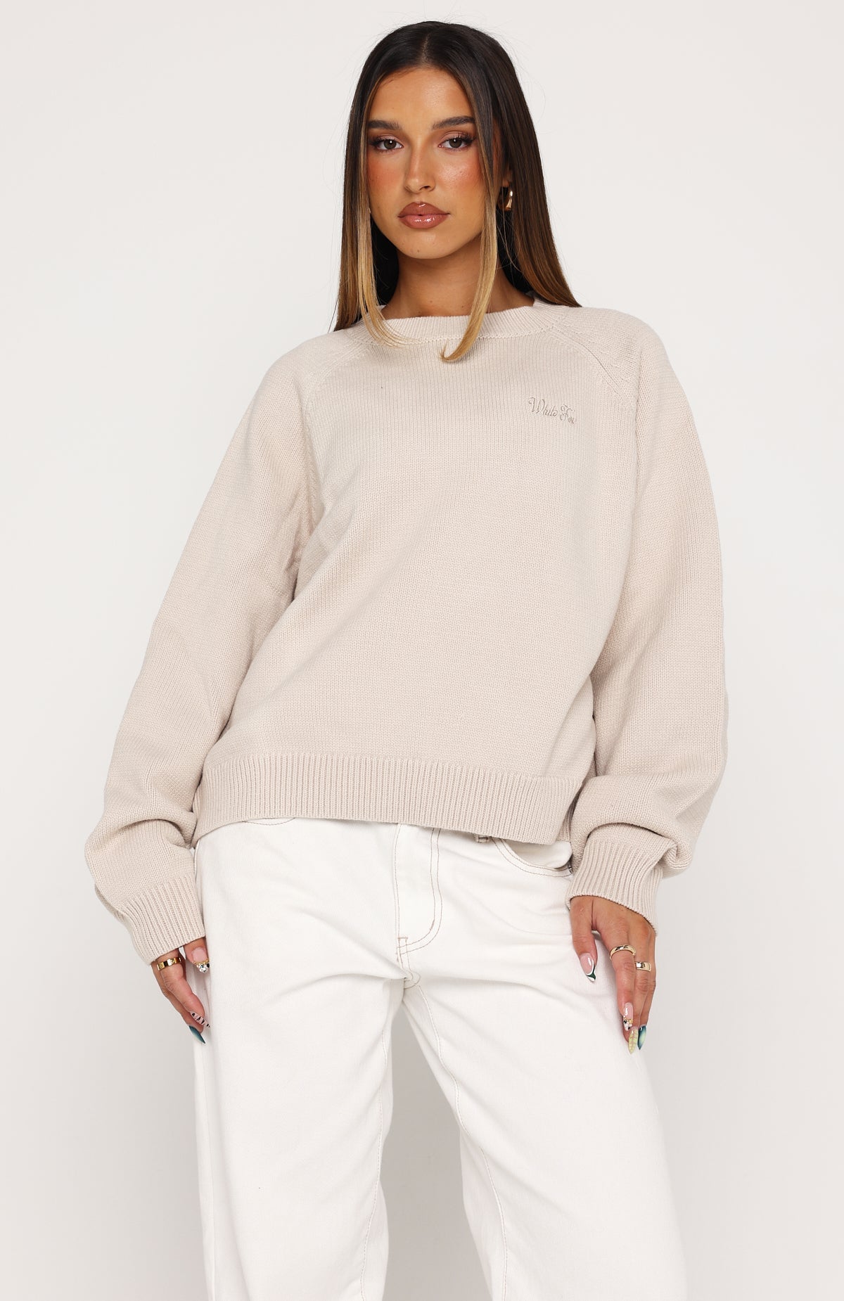 Reia Knit Sweater Oat
