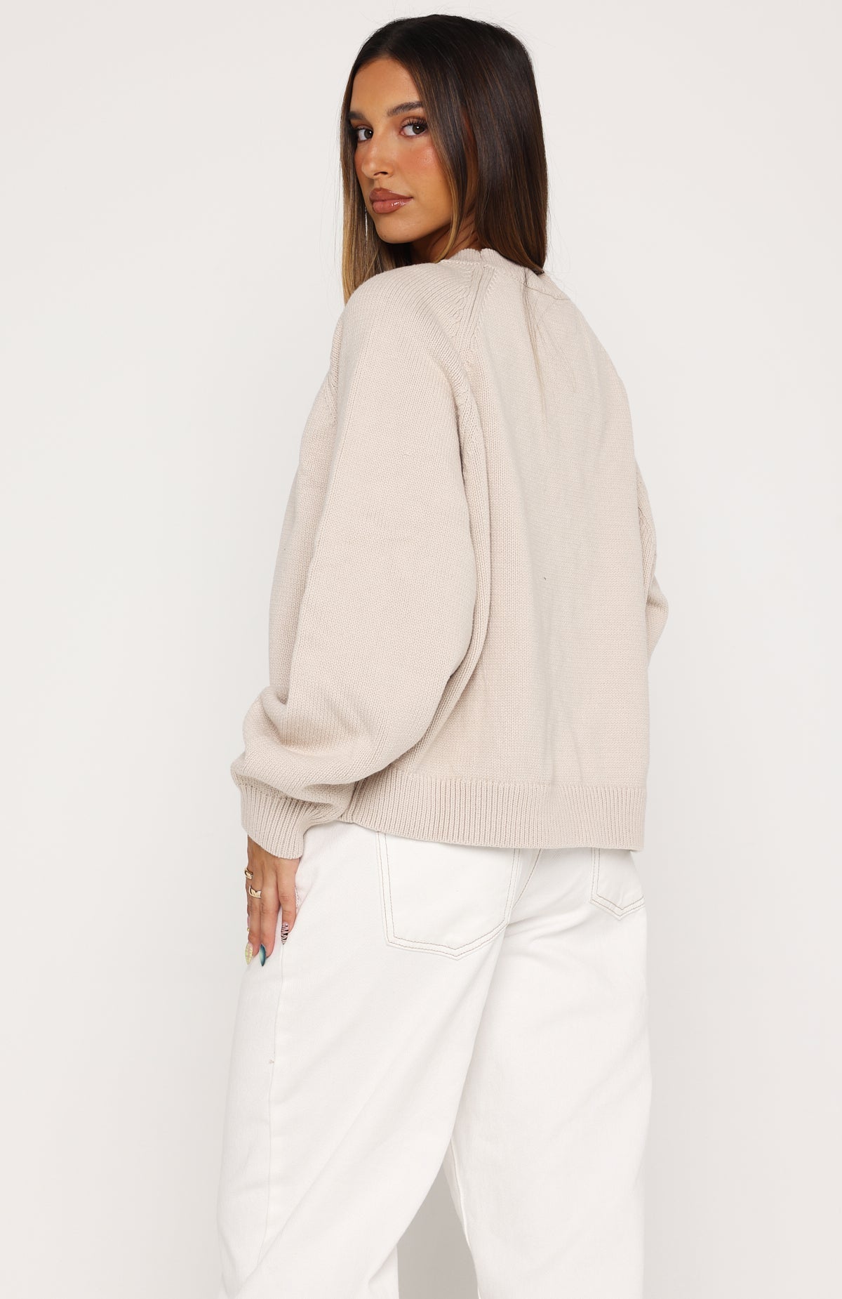Reia Knit Sweater Oat