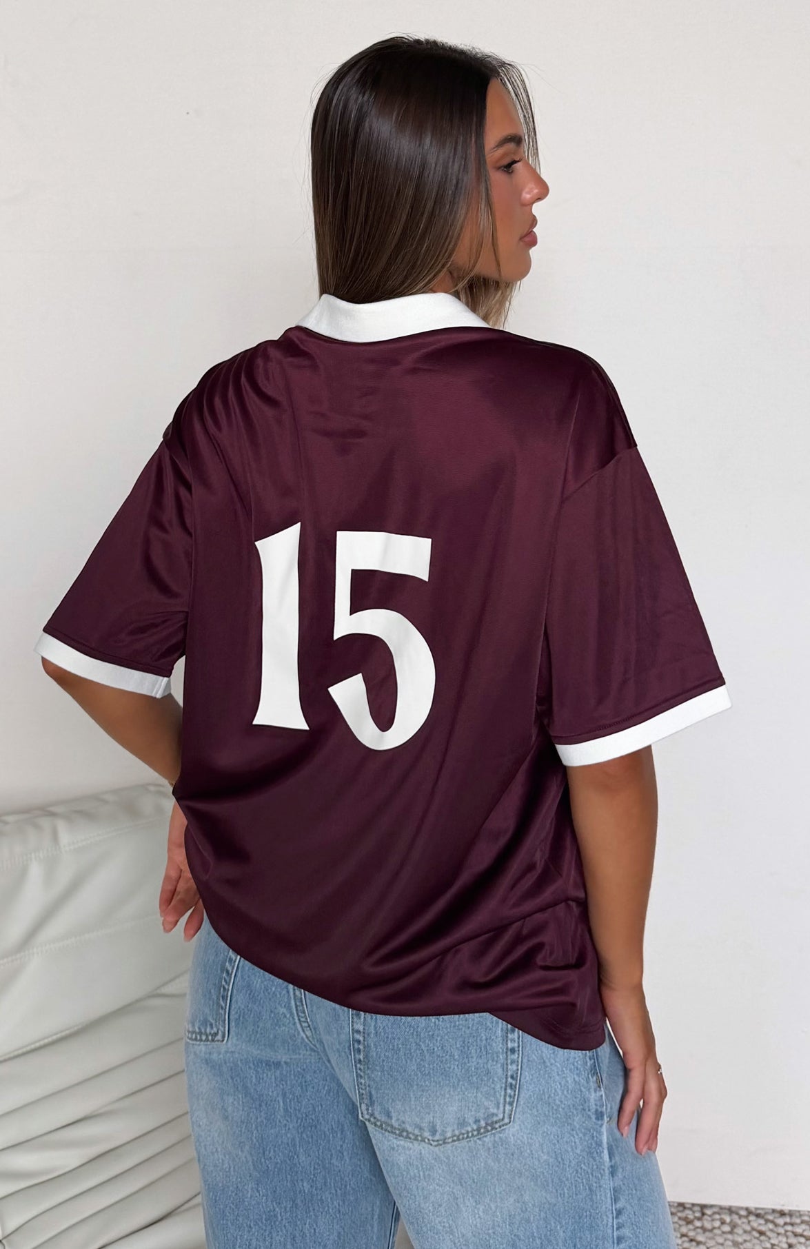 Release 15 Janie Oversized Jersey Plum