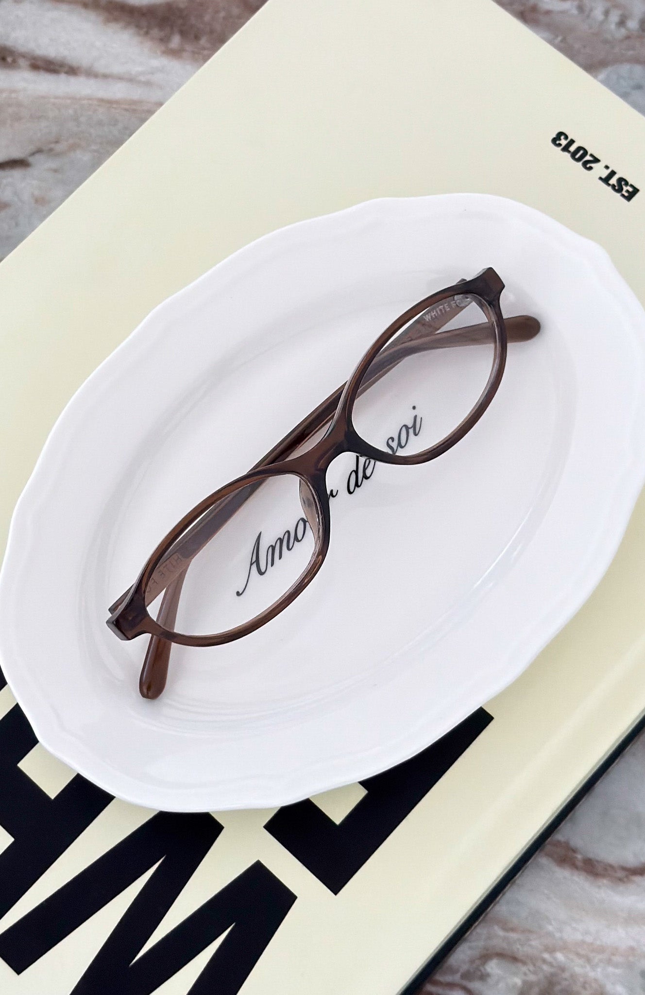 Robert Blue Light Glasses Chocolate/Clear