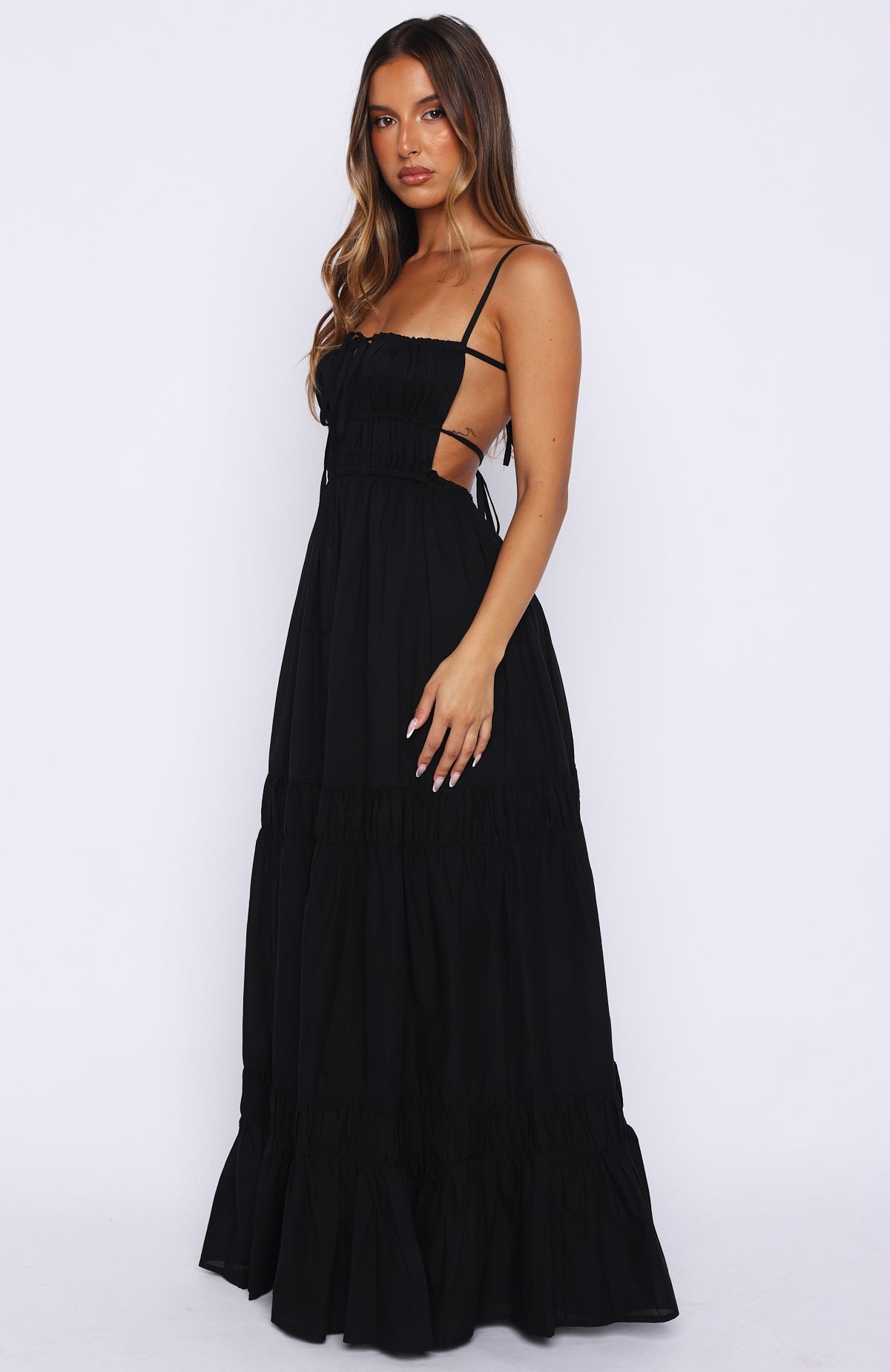 Rumour Has It Maxi Dress Black