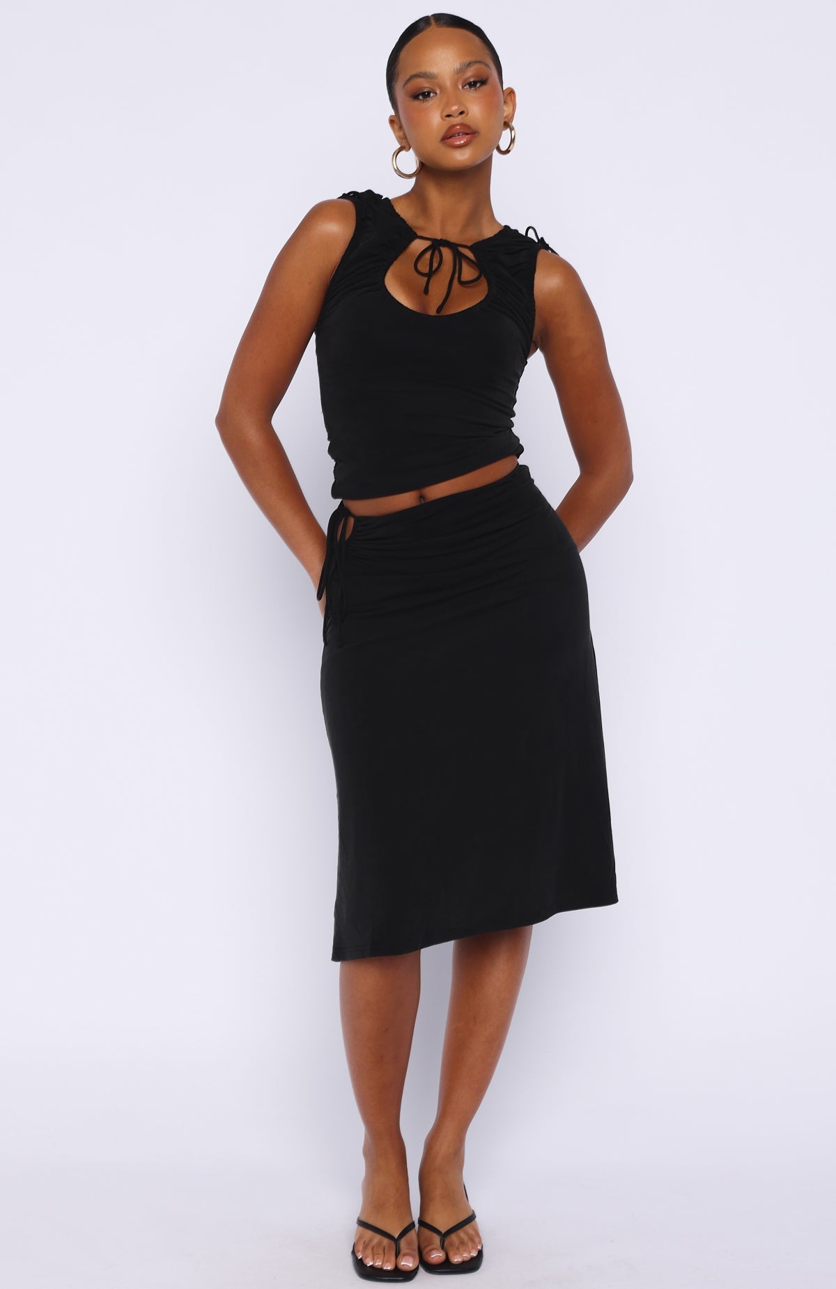 Save My Heart Top Black