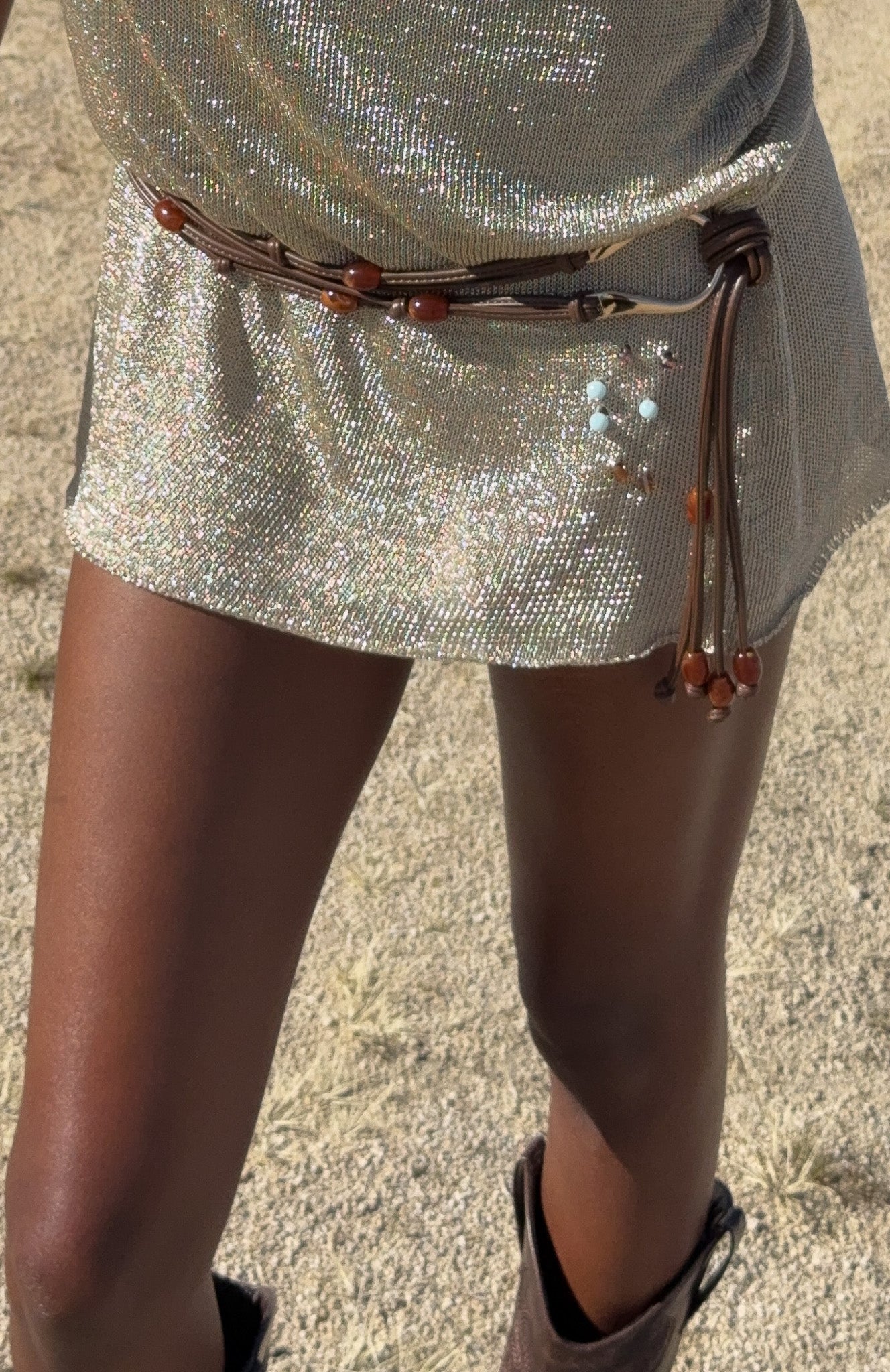 Sayge Wrap Belt Chocolate