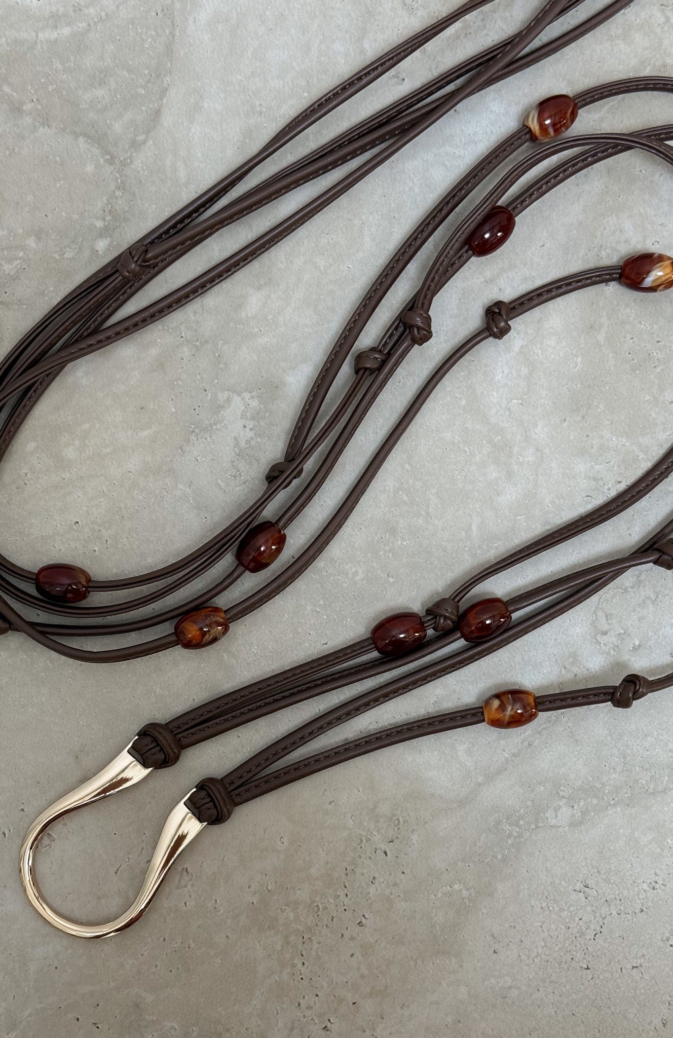 Sayge Wrap Belt Chocolate