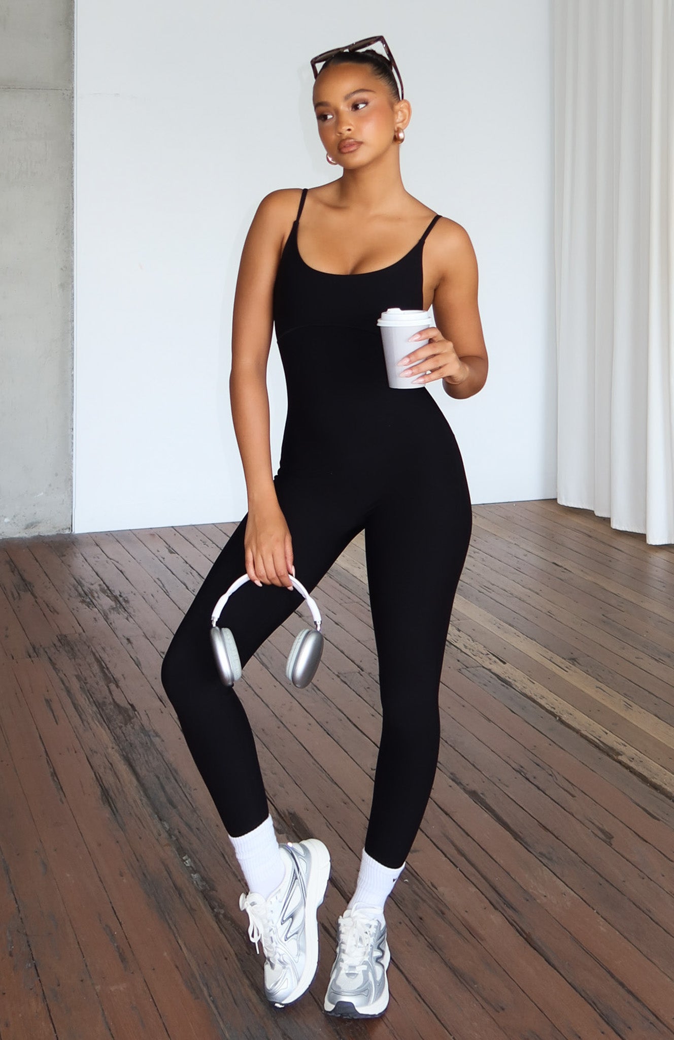 Shield Jumpsuit Black