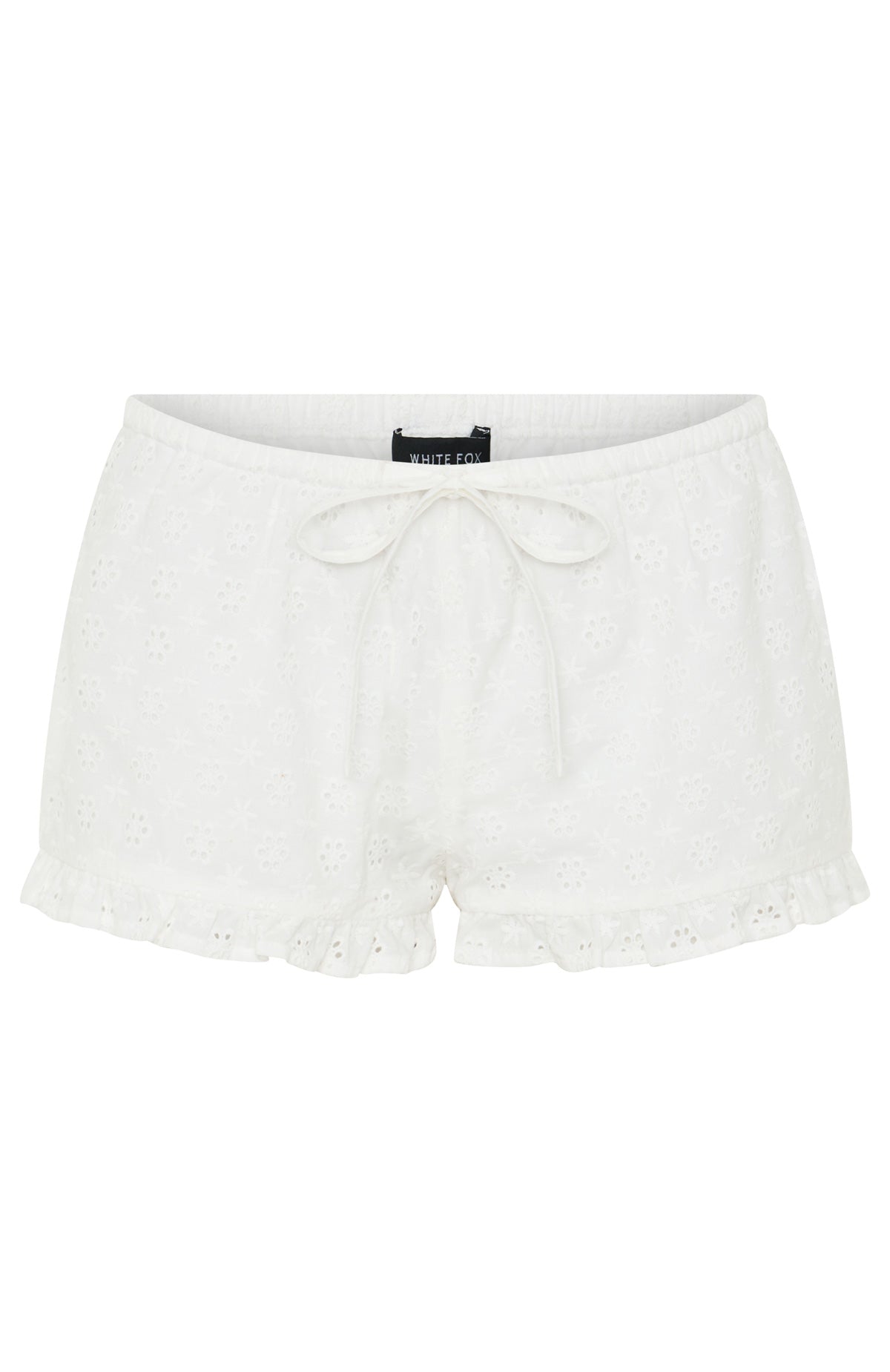 Slow Touch Relaxed Shorts White