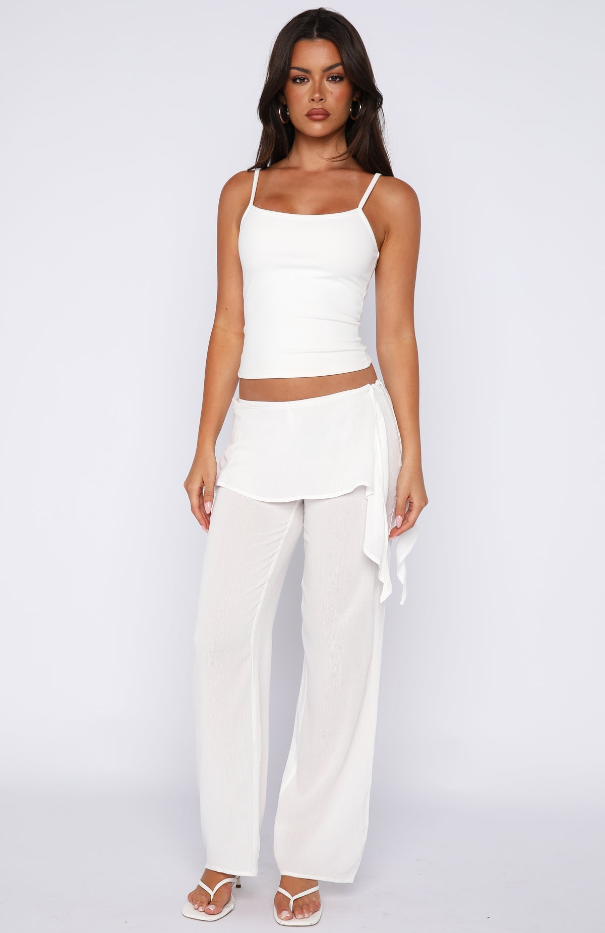 Start Me Up Pants White